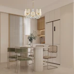 Подвесная люстра Arte Milano Florentia-8857 308857/5 Wh/Gd (220V, на цепи)