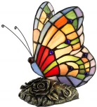 Интерьерная настольная лампа Velante 805-864-01 (220V, природа, бабочки)