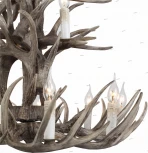 Подвесная люстра ST Luce Corna SL154.703.12 (220V, на цепи, подсвечник, свеча, рога)