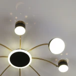 Потолочная люстра Canvas 3096-8P F-Promo (LED, 220V, шарики)