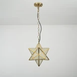 Подвесной светильник Star Frosted Glass Imperiumloft 40,1574 (73573-22) (220V, на цепи, звезды)