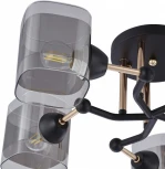 Потолочная люстра на штанге Arte Milano AMALFI 324308/5 BK+FG (220V)