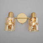 Спот на штанге Eurosvet Ansa 20120/2 перламутровое золото (220V, выключатель)