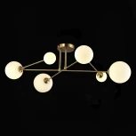 Потолочная люстра на штанге Evoluce Fantini SLE2211-302-06 (220V, шарики)