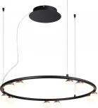 Подвесной светильник Favourite Knopp 4320-10P (LED, 220V, на тросе, шарики)