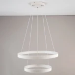 Люстра ярусная подвесная Дуэт CL719640 (регулировка яркости, LED, 220V, пульт управления, на тросе, кольцо)