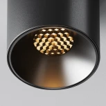 Накладной потолочный светильник Maytoni Alfa LED C064CL-5W2.7K-RD-B (220V, круглые)