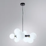 Подвесной светильник Arte Lamp Gemini A2243SP-10BK (220V, на тросе, шарики)