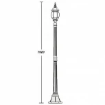 Наземный фонарь Oasis Light 83408S W