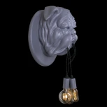 Настенный светильник Loft It Bulldog 10177 Grey (220V, животные)