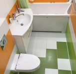 Раковина Цвет и Стиль Техно 85 с полотенцедержателем