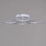 Потолочная люстра светодиодная на штанге с регулировкой цветовой температуры Reluce 05104-0.3-04 WH (220V)