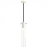 Подвесной светильник Odeon Light Scrow 5059/5LB PENDANT белый/прозрачный/металл/стекло LED 5W 3000K (220V, на проводе, круглые)