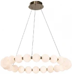 Подвесной светильник AM Group PEARL-D800 FGD (на проводе, шар, бусы)