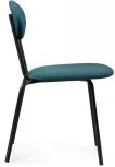 Стул Woodville на металлокаркасе Мареон катания ментол / черный матовый 510614