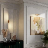 Подсветка для картин Odeon Light Aledo 6635/7WL HIGHTECH металл/античная бронза/акрил IP20 LED 7W 3000K/4000K/6000K 220V (выключатель)