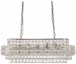 Подвесная люстра Fluorite Majeste FL1059-17P (220V, хрусталь, на цепи)