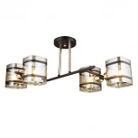 Потолочная люстра Imex MD.4060-4-S BK+FGD