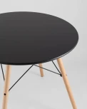 Стол круглый EAMES DSW NEW D=80 черный Stool Group арт.УТ000039067