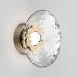 Настенный светильник Eurosvet Ripple 50389/1 LED латунь