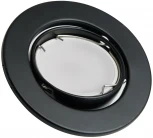 Светильник встраиваемый Feron DL11 48466 50W G5.3 черный (12V, круглые)