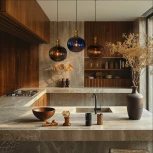 Подвесной светильник Loft It Melon 10426 Smoke (220V, на проводе, шар)