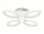 Потолочная люстра Ambrella Acrylica FA4485 (регулировка яркости, LED, 220V, пульт управления, цветы)
