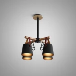 Люстра потолочная на штанге Natura C4 Black ImperiumLoft Natura-C01 (151722-26) (220V)