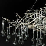Подвесная люстра Loft IT Bijout 10067/1800 SG (220V, на тросе, ветки)