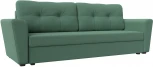 Диван прямой Амстердам Лайт (Зеленый/Рогожка) Лига Диванов арт.121136