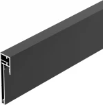 Профиль PLINTUS-H54B-2000 BLACK (Arlight, Алюминий) 046140