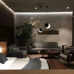 Подвесной светильник Lightera Como LE134L-29B (LED, 220V, на проводе, круглые)