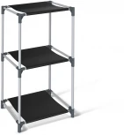 Стеллаж SHT-SS7-P темно-серый/серый/черный Sheffilton 4482697801