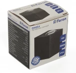 Архитектурная подсветка Feron Корфу 48483 DH054, 6W, 400Lm, 3000K, черный Бостон (LED, 220V, IP54)