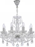 Подвесная люстра Bohemia 105 105/8/165 Ni (220V, подвески, на цепи, подсвечник, свеча)
