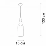 Подвесной светильник V2998-1/1S Vitaluce