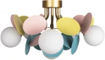 Потолочная люстра Loft It Matisse 10008/6C Mult (для детской, 220V, шарики, для девочки)