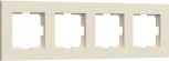 Рамка на 4 поста (айвори софт) Werkel W0042962 (a062809)