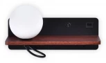 Бра с полкой с usb Ambrella Wallers FW521 (220V, выключатель, шар)