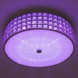 Потолочная люстра RGB на штанге Citilux Портал CL32415G1 (LED, 220V, пульт управления, круглые)