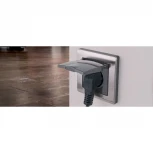 Рамка на 1 пост Metallic (глянцевый никель) Werkel W0011602 (a051000)