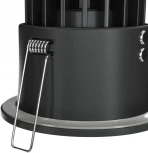 Встраиваемый светильник Zoom 4000K 1x12Вт 60° IP 65 Dim Triac LED Maytoni Technical DL034-L12W4K-D-B (220V, круглые)