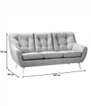 Диван R-Home Сканди Браун