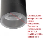 Архитектурная подсветка Oasis Light TUBE 5003-2 Bl (220V, IP44)