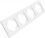 Рамка на 4 поста (белый) Stekker Эрна Элегант 49659