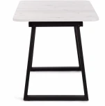 Стол MALTIDO ЛДСП/HPL/металл, 130 х 75+30 75 см, Северная сосна/чёрный Tetchair 19744