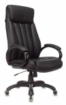 Кресло руководителя Бюрократ T-9922N черный эко.кожа крестовина пластик