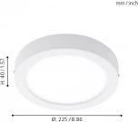 Накладной точечный светильник Eglo Fueva-C 96669