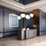 Подвесной светильник (люстра) Gabriel Scott Welles Glass L2 ImperiumLoft 40.2275-0 (123396-22) (220V, на проводе)