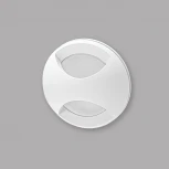 Подсветка для лестниц встраиваемая Imex Paso IL.0013.3001-WH (LED, 220V, круглые, IP54)